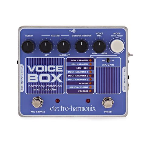 electro-harmonix voice box vocal harmony|vocal harmony machine.